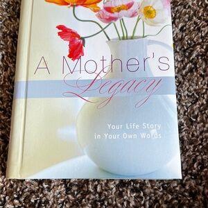 A Mother's Legacy Journal - White and Red